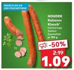 Kaufland Houdek kabanos klassik Angebot