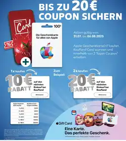 Kaufland Apple apple geschenkkarte Angebot