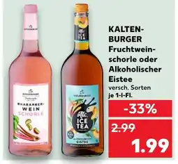 Kaufland Kaltenburger fruchtweinschorle Angebot