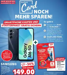 Kaufland Samsung galaxy a16 5g Angebot