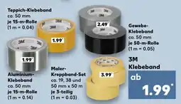 Kaufland 3m teppich-klebeband Angebot