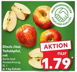 Kaufland Dtsch./ital. tafeläpfel, rot Angebot