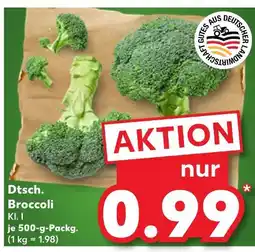 Kaufland Dtsch. broccoli Angebot