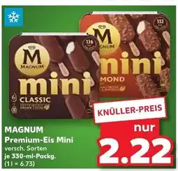 Kaufland Magnum premium-eis mini classic Angebot