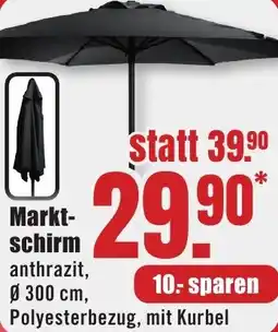 B1 Discount Baumarkt Marktschirm Angebot