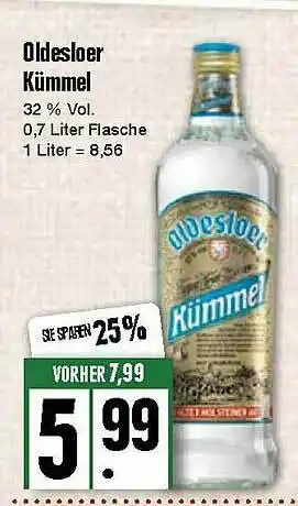 Edeka Oldesloer Kümmel Angebot