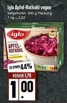 Edeka Iglo Apfel-rotkohl Vegan Angebot