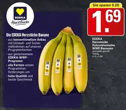 WEZ EDEKA Herzstücke Kolumbianische WWF Bananen Angebot