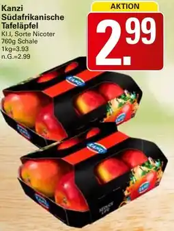 WEZ Kanzi Südafrikanische Tafeläpfel Angebot