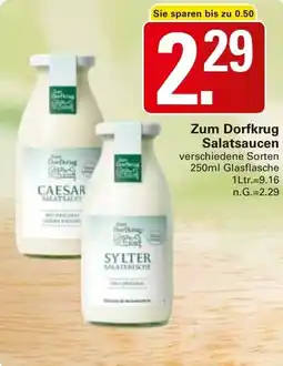 WEZ Zum Dorfkrug Salatsaucen Angebot