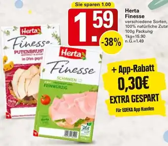 WEZ Herta Finesse Angebot