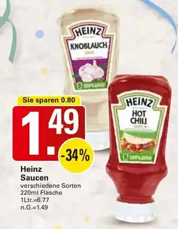 WEZ Heinz Saucen Angebot