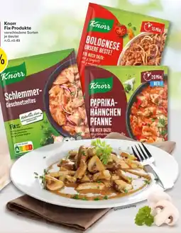 WEZ Knorr Fix-Produkte Angebot