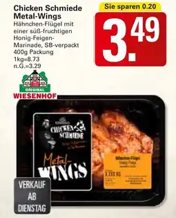 WEZ Chicken Schmiede Metal-Wings Angebot