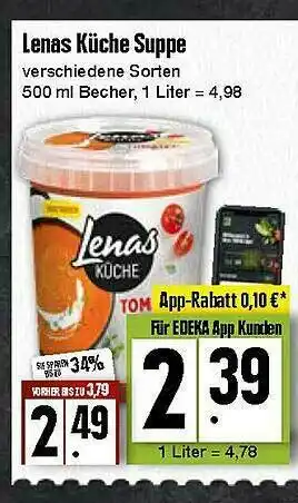 Edeka Lenas Küche Suppe Angebot