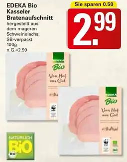 WEZ EDEKA Bio Kasseler Bratenaufschnitt Angebot