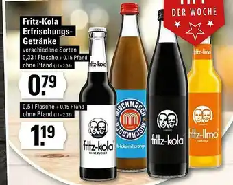 Edeka Fritz-kola Erfrischungs-getränke Angebot