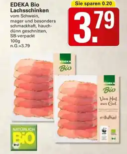 WEZ EDEKA Bio Lachsschinken Angebot