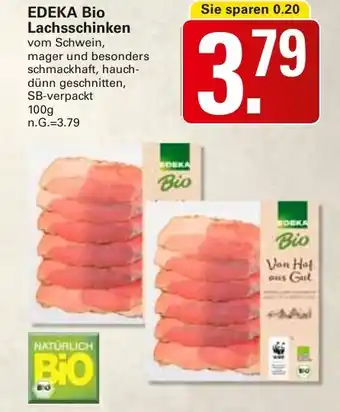 WEZ EDEKA Bio Lachsschinken Angebot