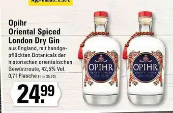 Edeka Opihr Oriental Spiced London Dry Gin Angebot