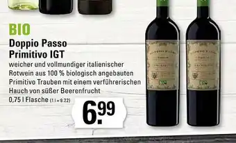 Edeka Bio Doppio Passo Primitivo Igt Angebot