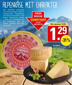 WEZ Dorfkäse Angebot