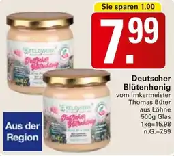 WEZ Deutscher Blütenhonig Angebot