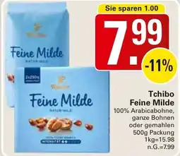 WEZ Tchibo Feine Milde Angebot