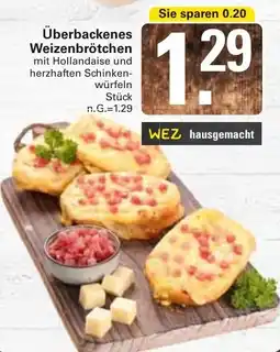 WEZ Überbackenes Weizenbrötchen Angebot