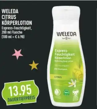 Edeka Weleda Citrus Körperlotion Angebot