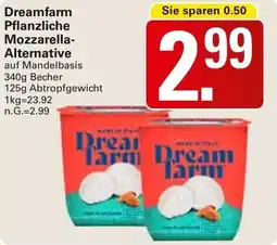 WEZ Dreamfarm Pflanzliche Mozzarella-Alternative Angebot