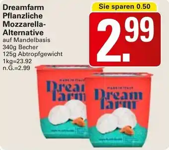 WEZ Dreamfarm Pflanzliche Mozzarella-Alternative Angebot