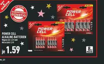 Edeka Gut & Gunstig Power Cell Alkaline-batterien Angebot