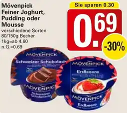 WEZ Mövenpick Feiner Joghurt, Pudding oder Mousse Angebot