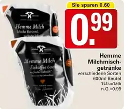 WEZ Hemme Milchmischgetränke Angebot