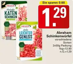 WEZ Abraham Schinkenwürfel Angebot