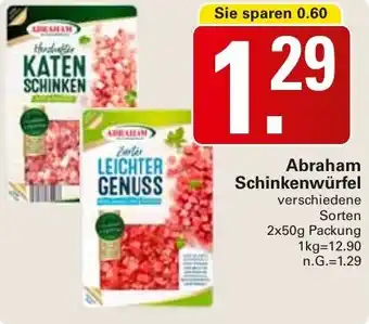 WEZ Abraham Schinkenwürfel Angebot