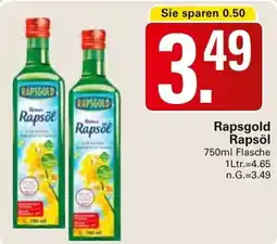 WEZ Rapsgold Rapsöl Angebot