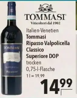 CITTI Markt Tommasi Ripasso Valpolicella Classico Superiore DOP trocken Angebot