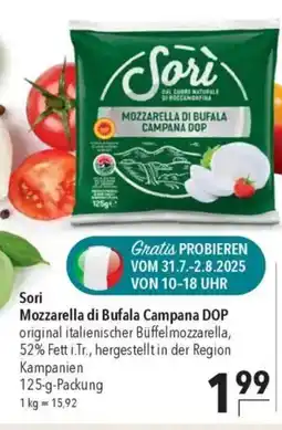 CITTI Markt Sori Mozzarella di Bufala Campana DOP Angebot