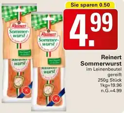 WEZ Reinert Sommerwurst Angebot