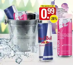 WEZ Red Bull Energydrink oder Limonade Angebot