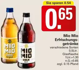 WEZ Mio Mio Erfrischungsgetränke Angebot