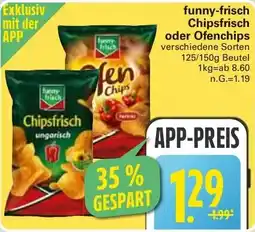 WEZ funny-frisch Chipsfrisch oder Ofenchips Angebot