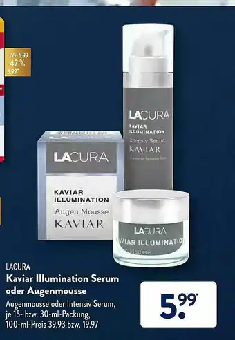 Aldi Süd Lacura Kaviar Illumination Serum Oder Augenmousse Angebot