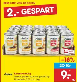 Netto Marken-Discount Attica katzennahrung Angebot