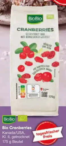 Netto Marken-Discount Biobio bio cranberries Angebot
