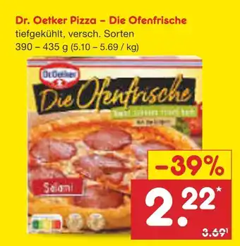 Netto Marken-Discount Dr. oetker pizza – die ofenfrische Angebot
