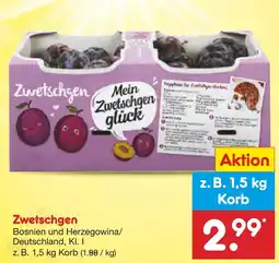 Netto Marken-Discount Zwetschgen Angebot