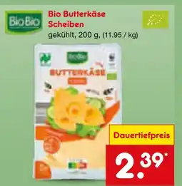 Netto Marken-Discount Biobio bio butterkäse scheiben Angebot